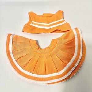 Wacky Bear Cheer Leader Cheerleader Outfit Clothes Orange White